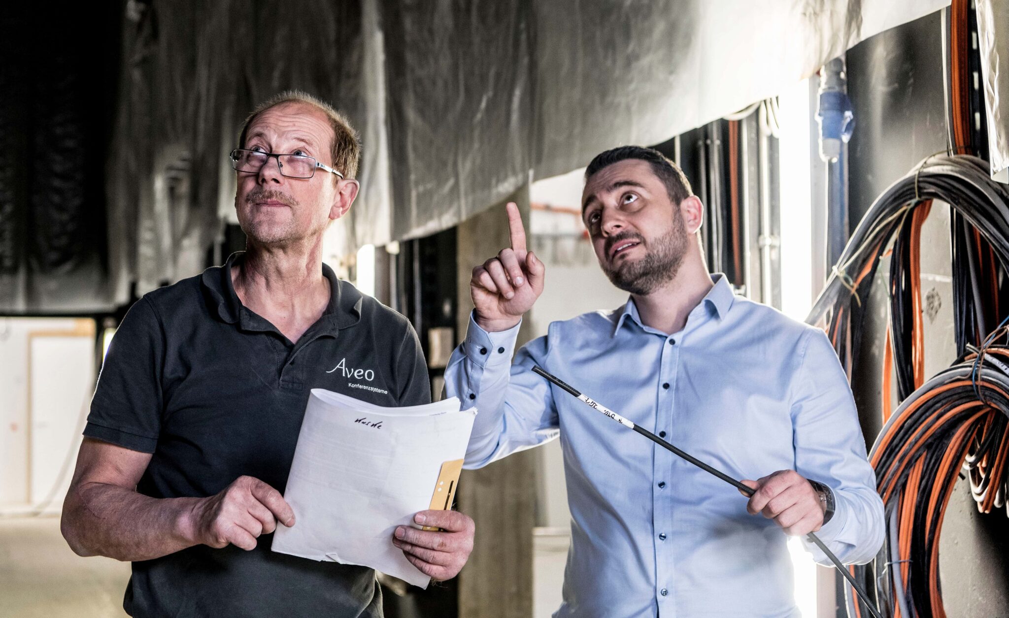 Abstimmung der Arbeiten